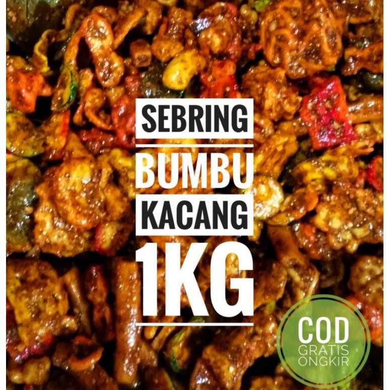 

SEBRING CAMPUR BUMBU KACANG 1KG Pedas Spices Rempah Bubuk Daun nipis