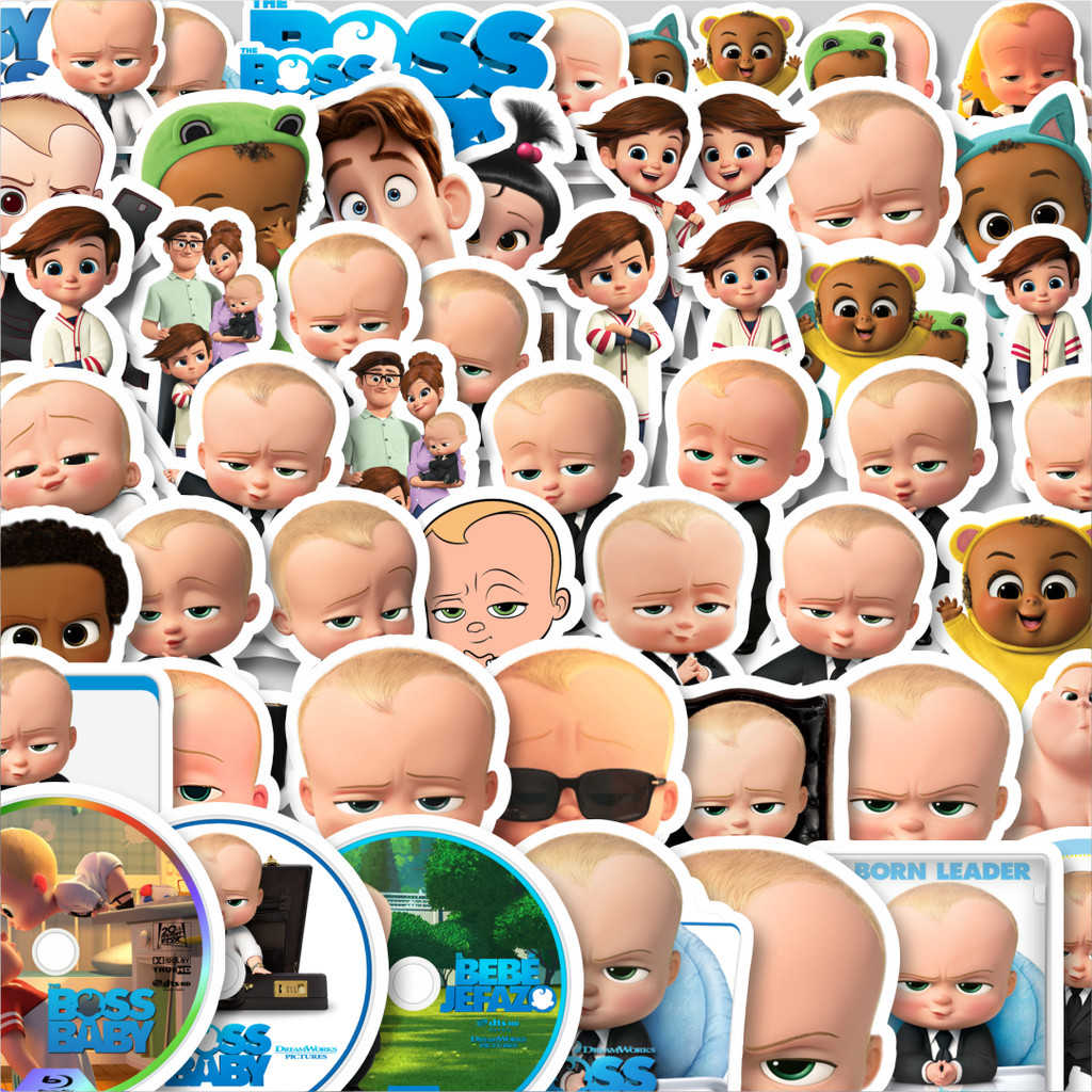 

Stiker Cutting Pack Stiker Dreamworks Series The Boss Baby Character Mix Isi 100Pcs Series Aesthetic Lucu Keren Untuk Koper Bahan Vynil