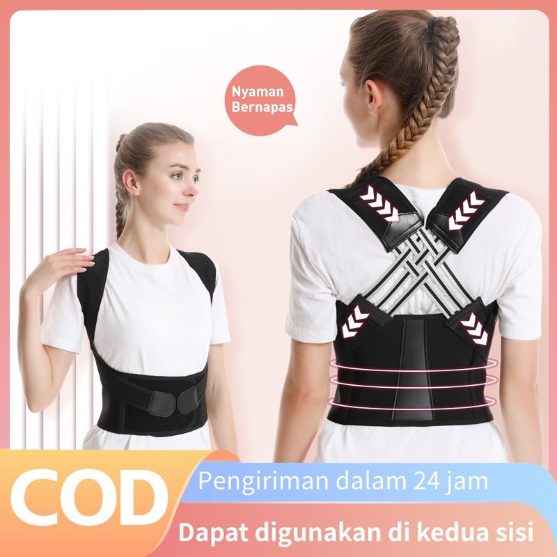 Penegak Badan Bungkuk/Korset Punggung/Korset Punggung Bungkuk/Penegak Punggung/Penyangga Punggung/Po