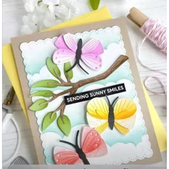 

Branch Metal Cutting Dies Scrapbook Diary Decoration Stencil Embossing Template DIY Greeting Card Handmade 2025 New