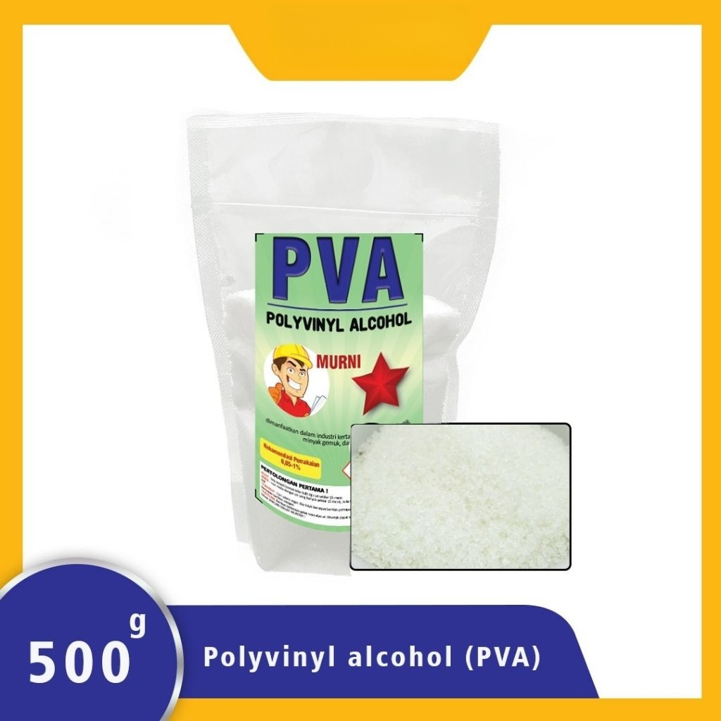PVA Polivinyl Alcohol Polimer Vinil