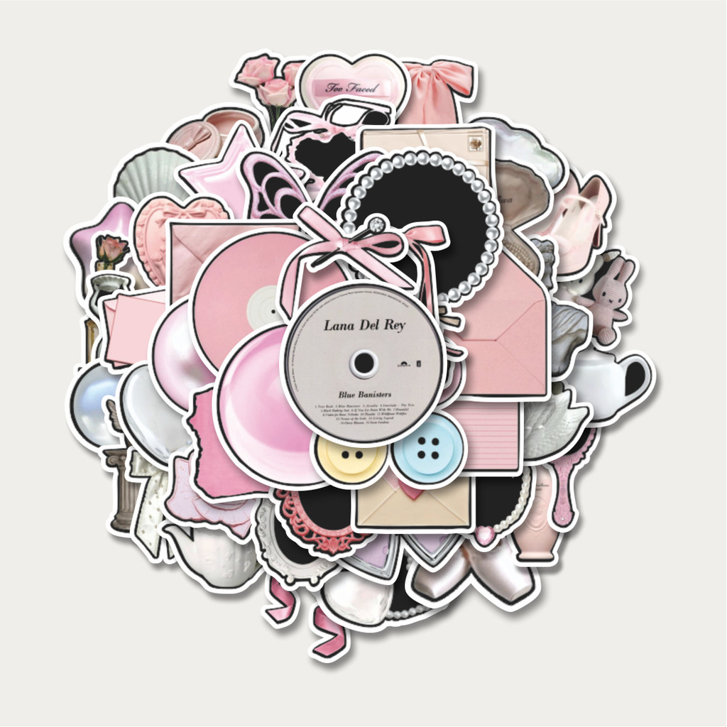 

Sticker Pack Stiker Coquette Retro Aesthetic Mix 1 | Sticker TUMBLR | Stiker LAPTOP KOPER HELM