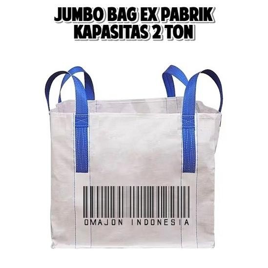 Promo Karung Jumbo Bag Bekas Angkut Barang Besar 200kg 500kg 1 ton 2 ton / Bulk Container Jumbo Bag 
