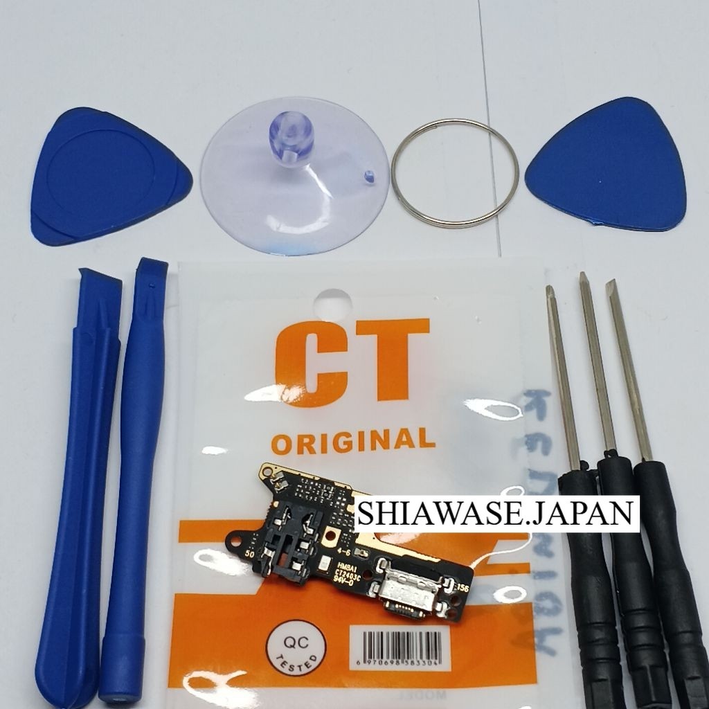 PAPAN KONEKTOR   XIAOMI REDMI 8 FULSET IC  BONUS OBENG HP PAPAN CAS CHARGER ORYGINAL