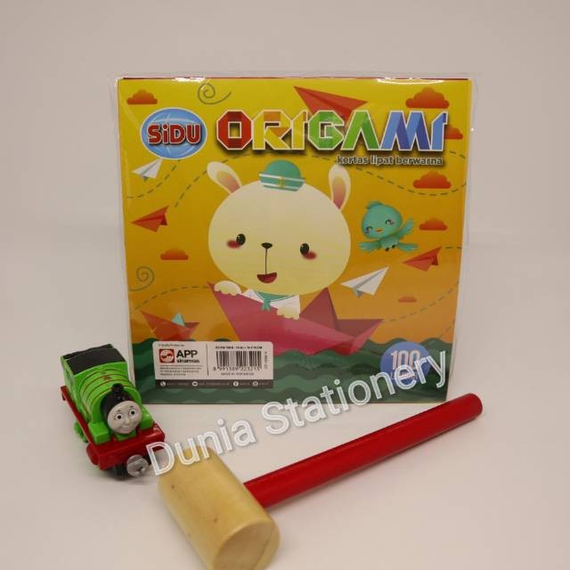 

Kertas lipat / origami sinar dunia 16x16cm