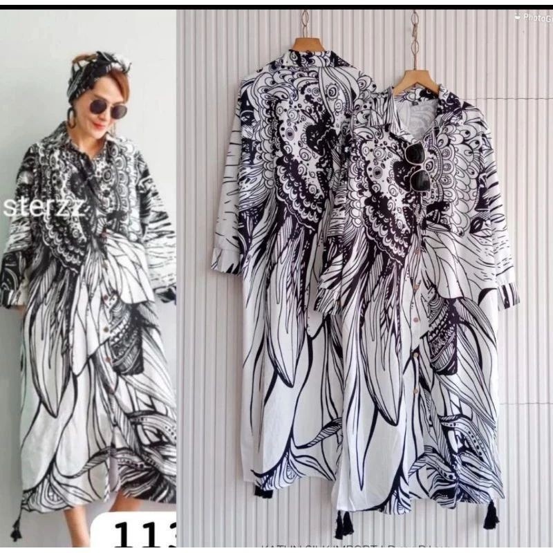 tunik katun silk import bkk/tunik wanita