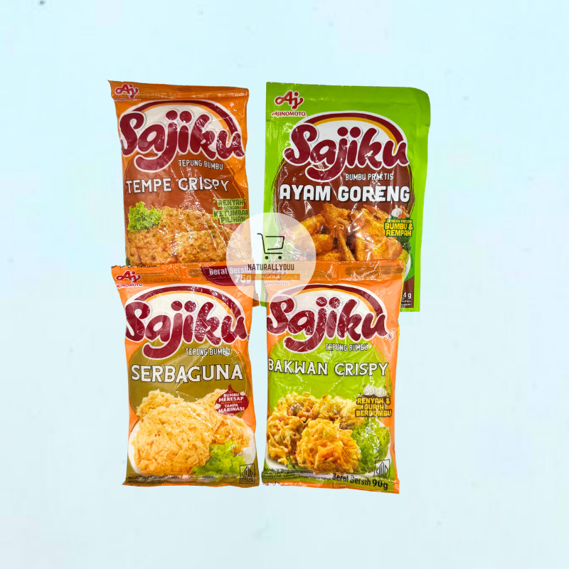 

Sajiku Tepung Bumbu 70-90gr Tempe/Ayam Goreng/Bakwan/Serbaguna