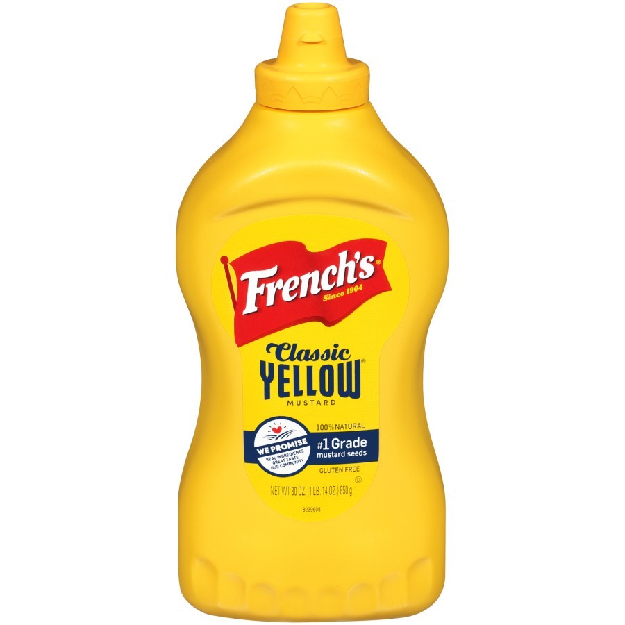 

Yellow Mustard French Classic Squeeze