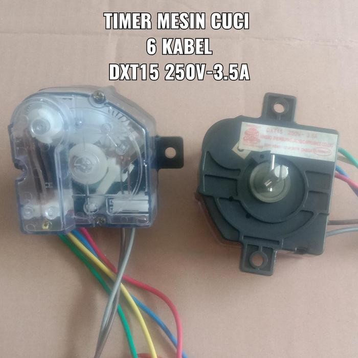 Timer Pencuci Mesin Cuci Sanken DXT15 6 Kabel Ori