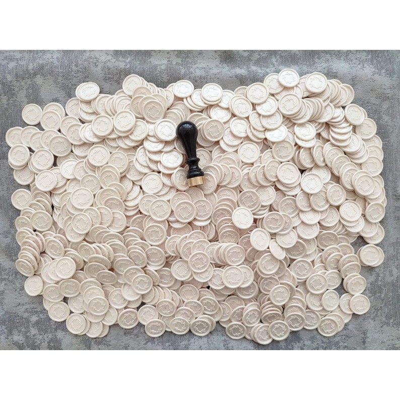 

Casual Calligraphy Self Adhesive Wax Seals Peel Wax Seals Monogram Wax Seal Stickers DIY Wax Seal Stickers Decorative Wax Seal