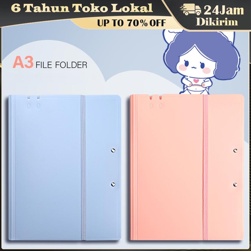 

Folder A3 Transparan Penjepit Kertas / Map Ujian Plastik Tebal Tanpa Kantong / Penyimpanan Dokumen Kapasitas Besar / Cocok untuk Kantor dan Sekolah