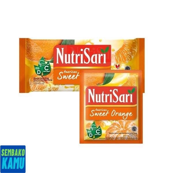 

Nutrisari American Orange 10 pcs x 12 gr