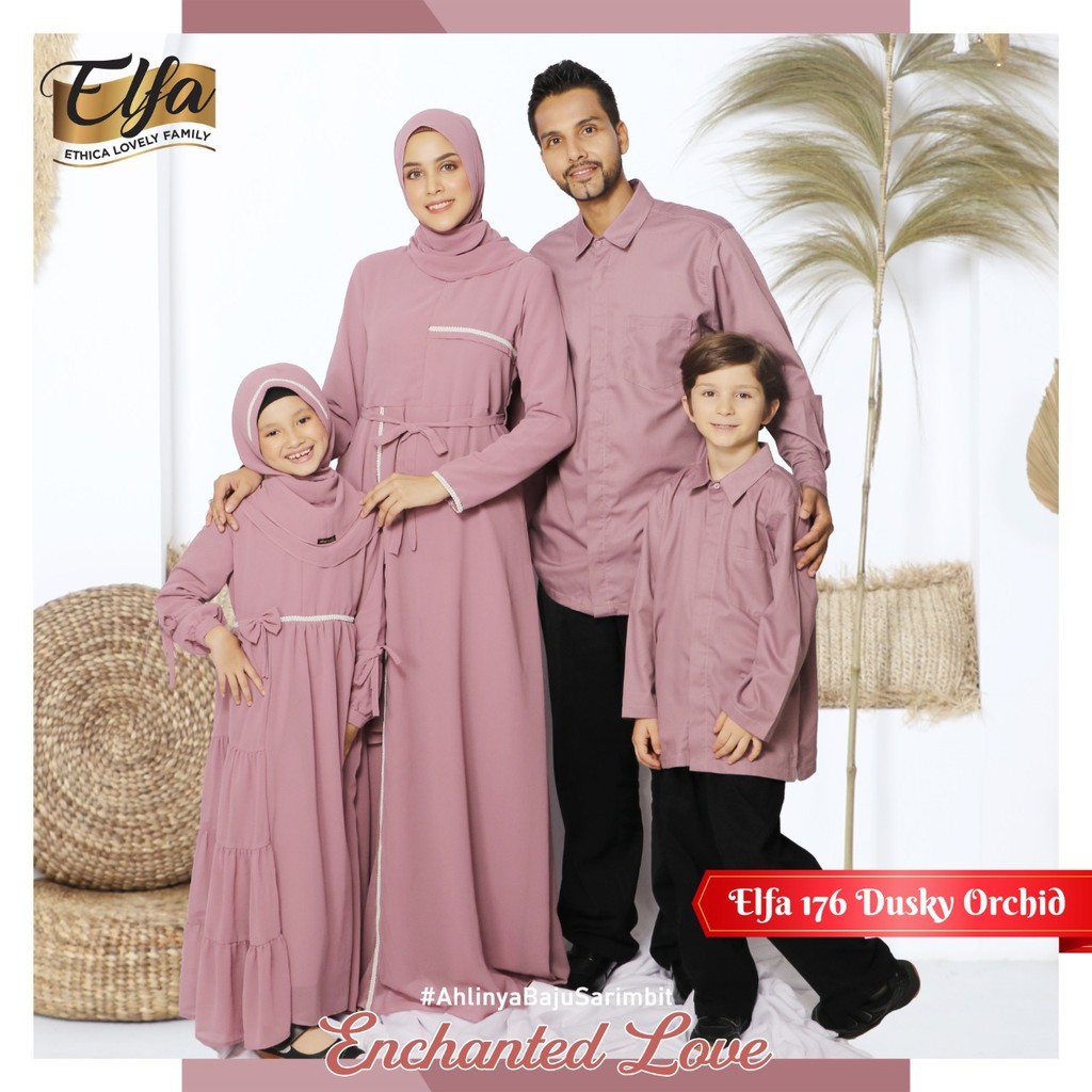 Ethica Sarimbit Kondangan Elfa 176 Dusky Orchid