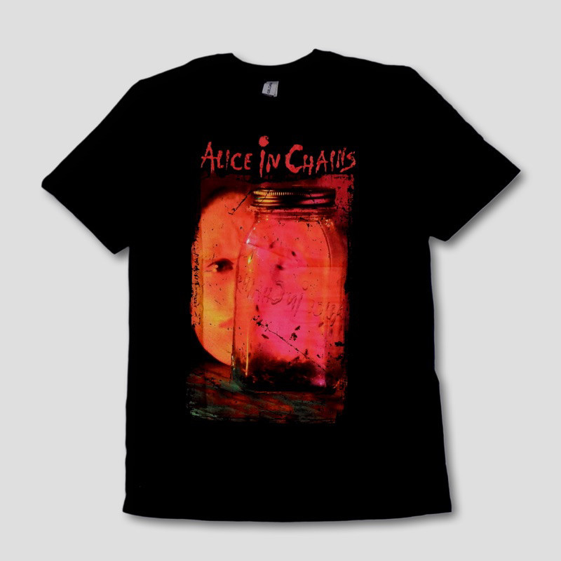 T-Shirt Alice in Chains - Jar of Flies Bahan Cotton Combed 24s Tebal