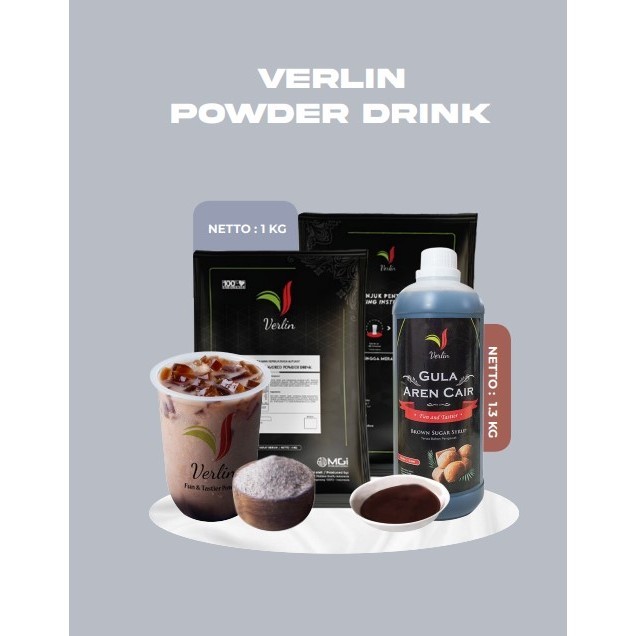 

New Verlin Drink Powder 1kg / Bubuk Minuman Kekinian - Verlin Powder All VariantPremium