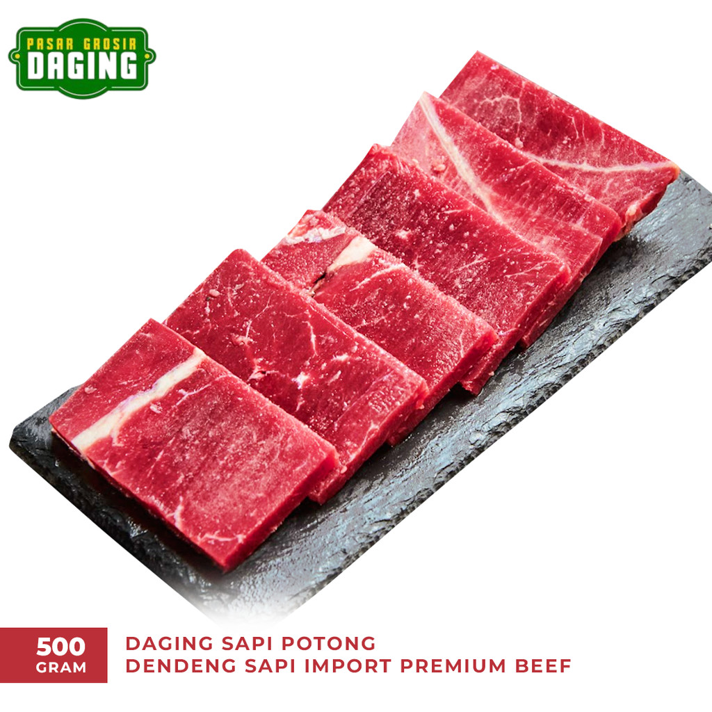 

Daging Sapi Potong Dendeng Sapi Import Premium Beef 500gr - Pasar Grosir Daging