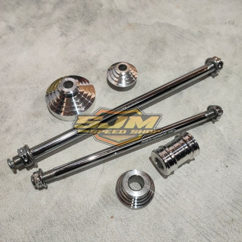 As Roda Depan Belakang Fiz R Vega R Jupiter Z set gearbox/boshing depan belakang