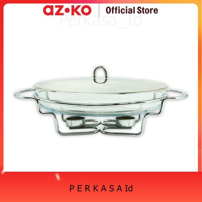 DELICIA 3 LTR PYREX PENGHANGAT MAKANAN OVAL