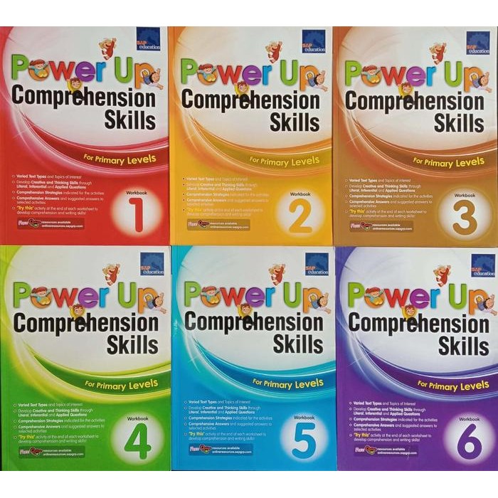 

Power Up Comprehension Skills For Primary Levels - Primary 1