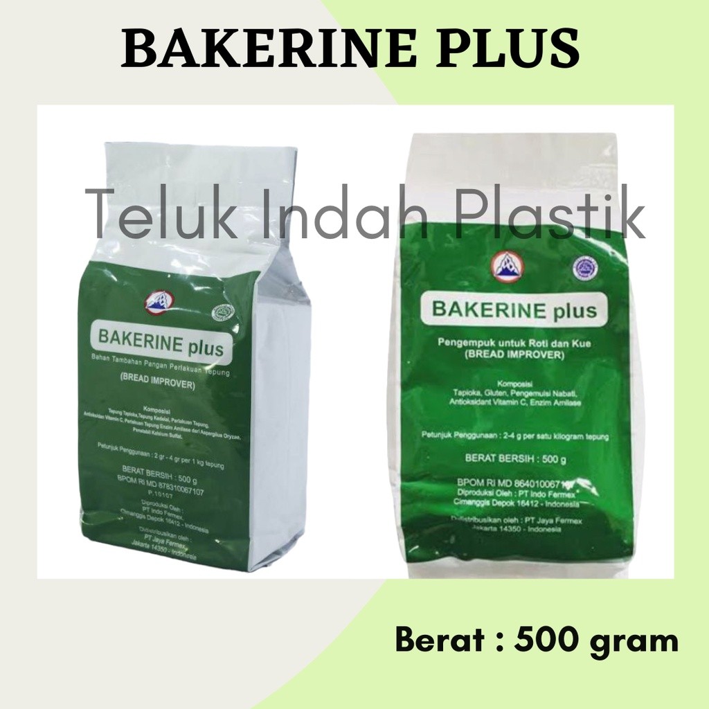 

Pelembut Roti - Bread Improver Bakerine Plus 500gr