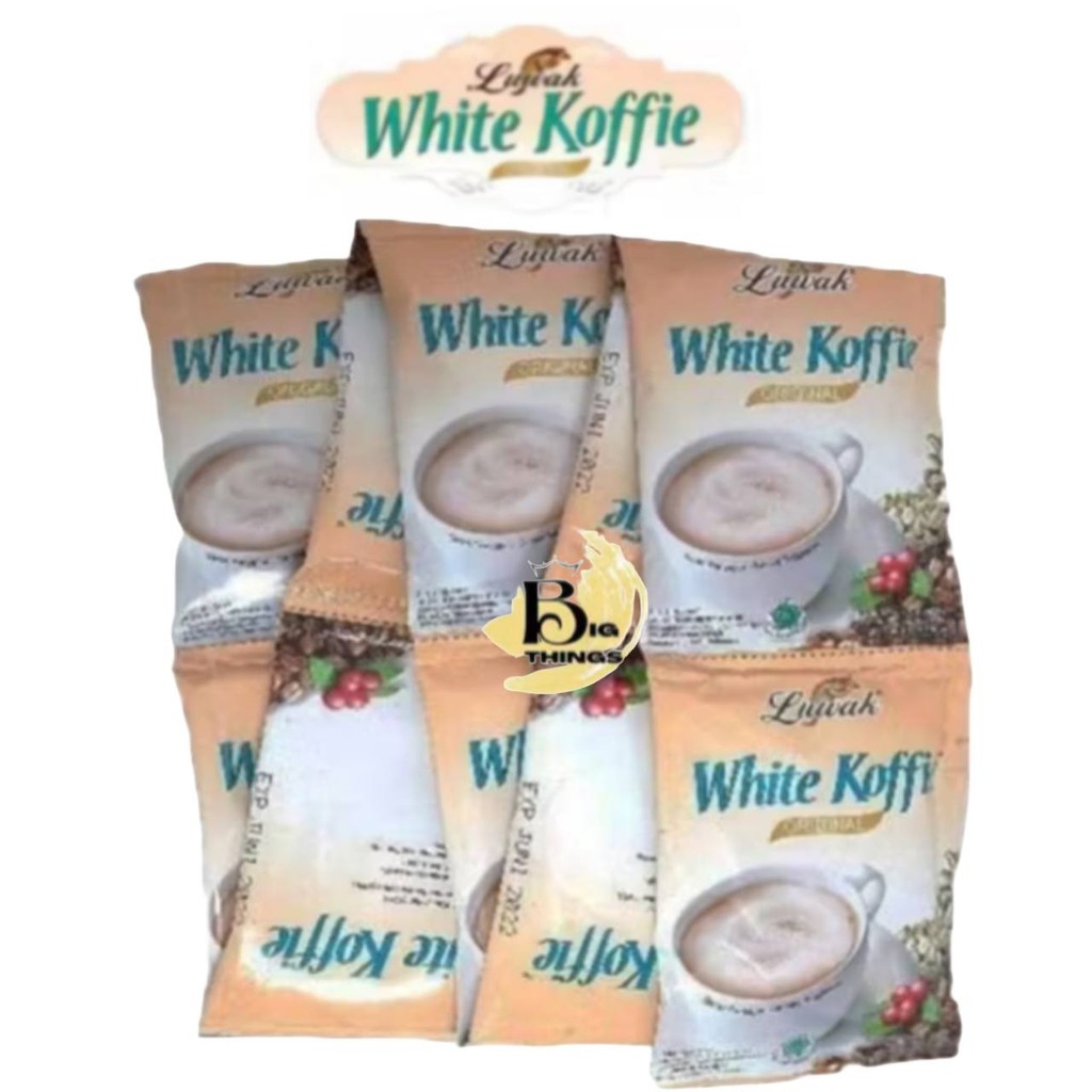 

Luwak White Koffie Original 1 Renceng 10x20gr BPOM Halal Original