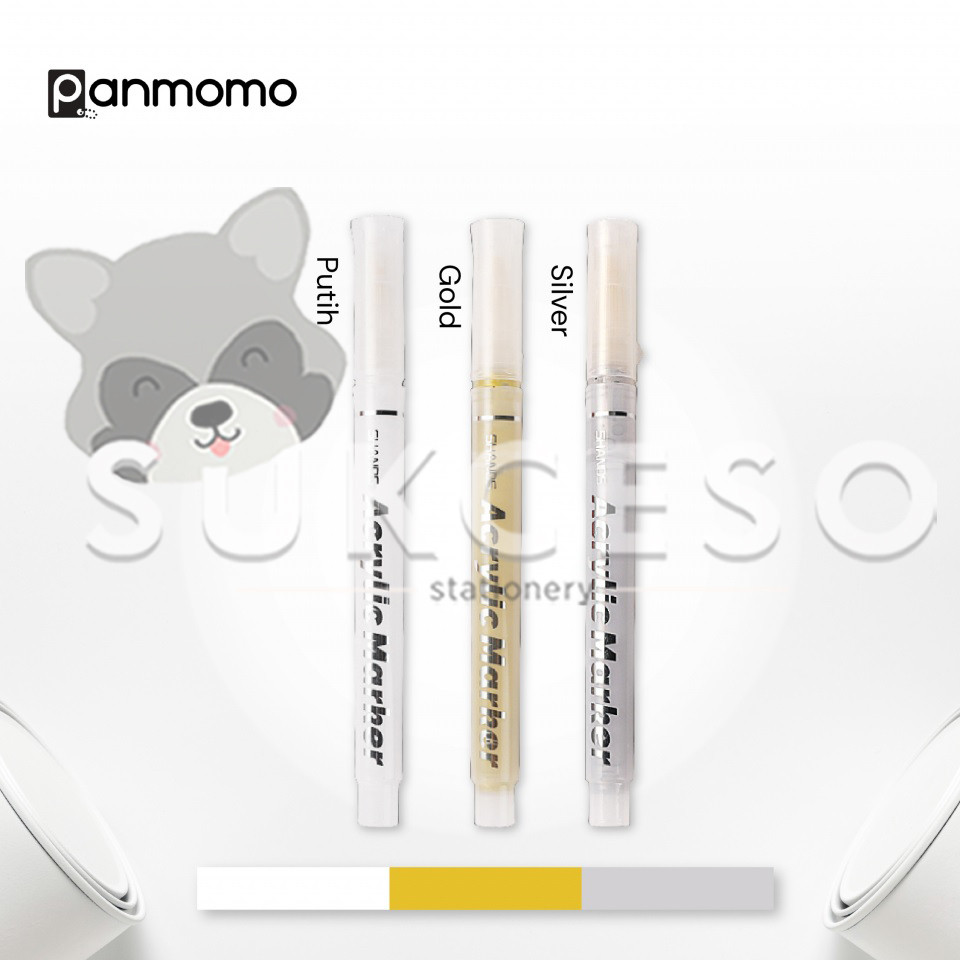 

SHAND Multipurpose Highlight Acrylic Marker Spidol Akrilik SATUAN