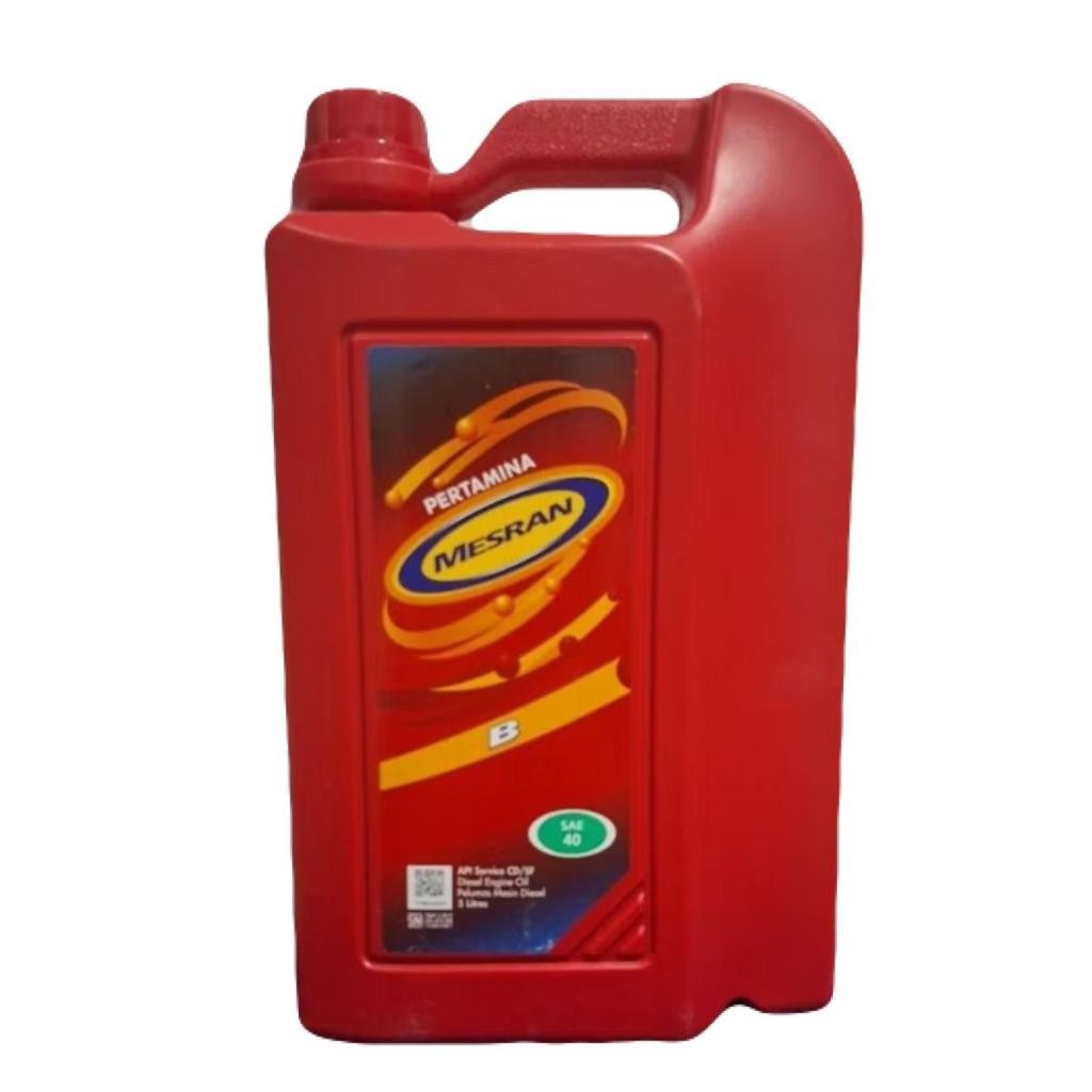 Oli PERTAMINA MESRAN B / MESRAN SUPER B40 5 LITER GALON