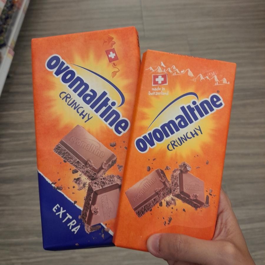 

Ovomaltine Crunchy Bar Extra Chocolate Coklat 100gr / 200gr