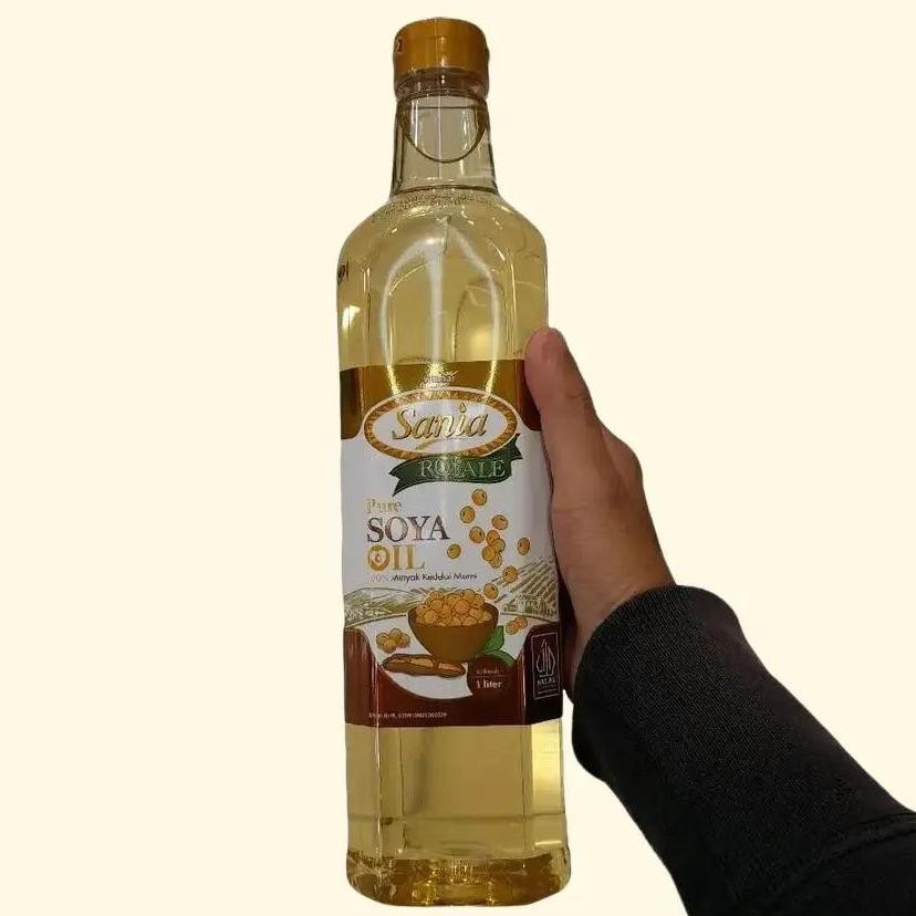 

Sania Royale Pure Soya Oil Minyak Nabati Minyak Kedelai Murni 1L