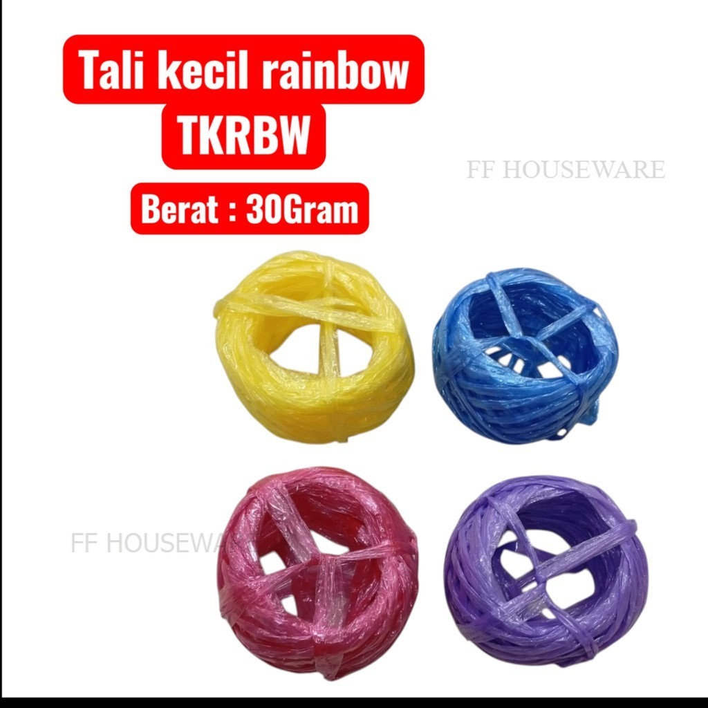 

Tali Rafia Rainbow Kecil TKRBW