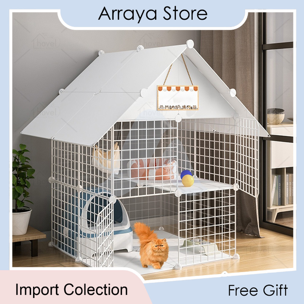 Komponen Lemari Plastik Susun DIY Portable Rangka Pintu Konektor Engsel Gantungan 【Arraya Shop】