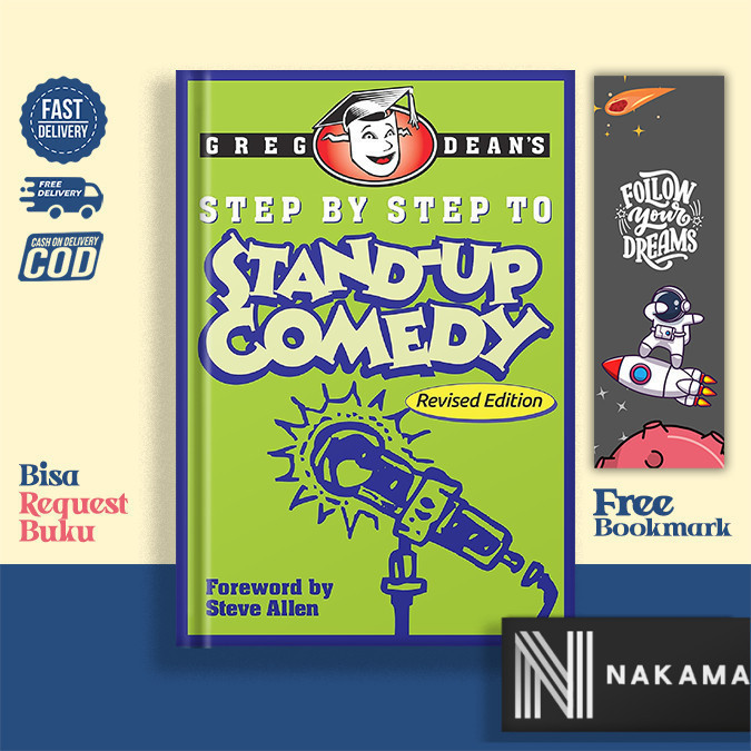 Step by Step to Stand-Up Comedy - Revised Edition by Greg Dean (English Version)