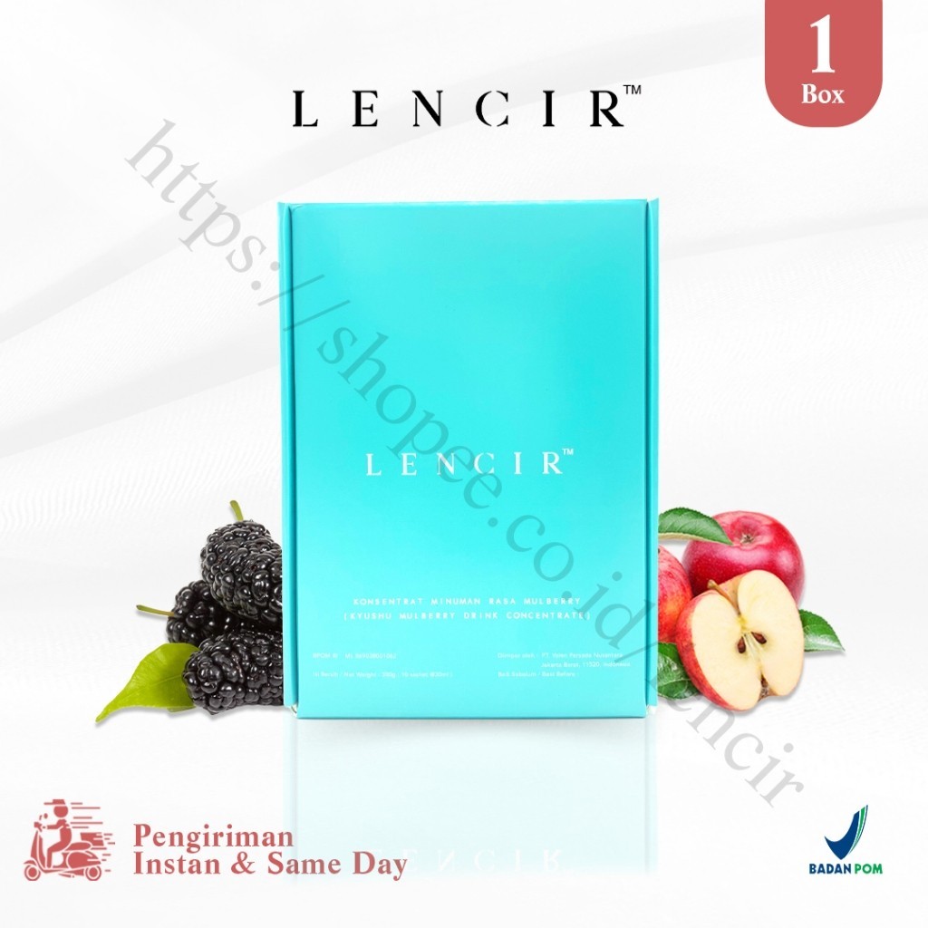 

LENCIR ORIGINAL / LENCIR STRONG - MINUMAN RASA KYUSHU MULBERRY - PREBIOTIK DETOX