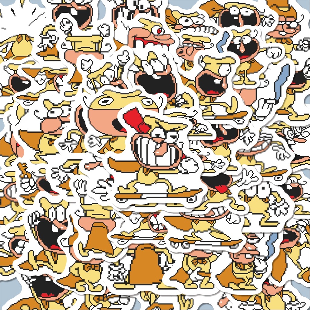 

100PCS Lucu Stiker Pizza Tower V18 Stiker Aesthetic Stiker Anti Air Stikers Berperekat Waterproof sticker decal buat Motor Helm Buku Journal Koper Casing HP Laptop Botol Minum Hadiah anak