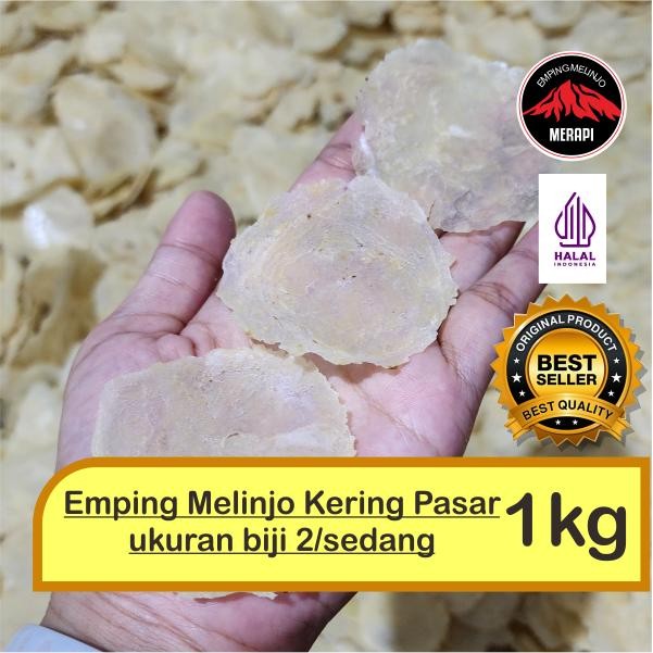 

1KG EMPING MELINJO KERING PASAR ASLI KEBUMEN Food - BIJI 1/KECIL Terlaris