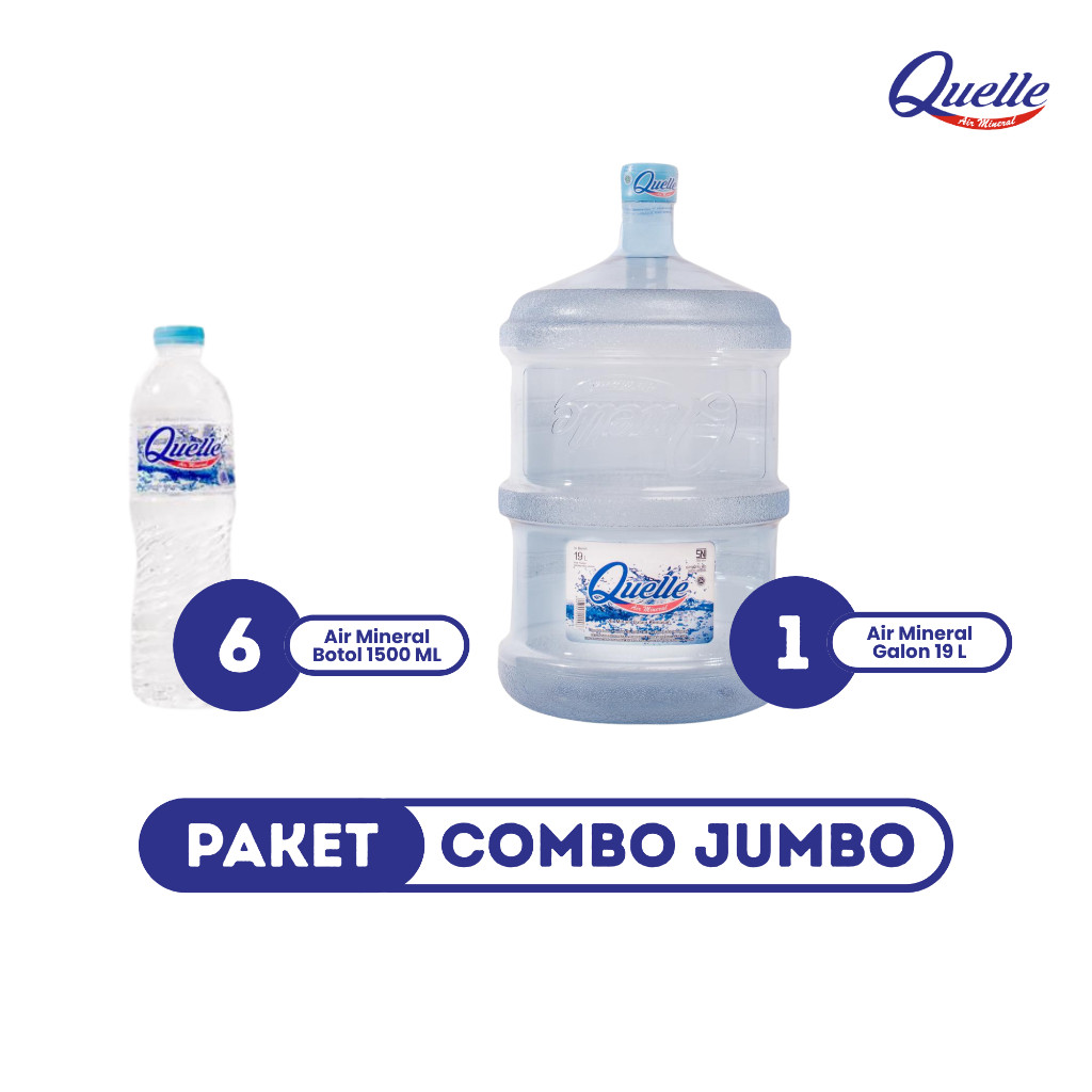 

Quelle Paket “Combo Jumbo” – 6×1500 ML + 1×Galon