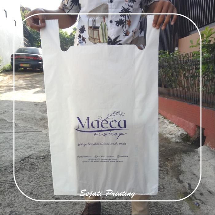 

Sablon Plastik HD Kresek 50 x 80cm , FREE DESAIN - SEJATIPRINTING