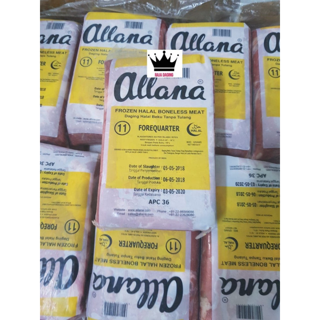 

Daging Kerbau Tanpa Tulang Import @900gr