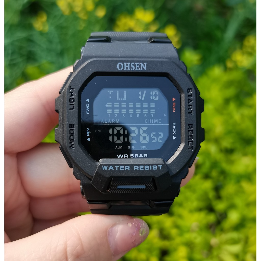 

Digital Sport Watches Fashion Waterproof Black Military Men Wristwatches Electronic Hand clocks Man Watch Reloj Masculino