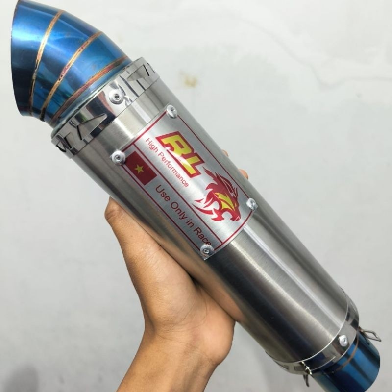 Canister only red Leo inlet 51mm universal