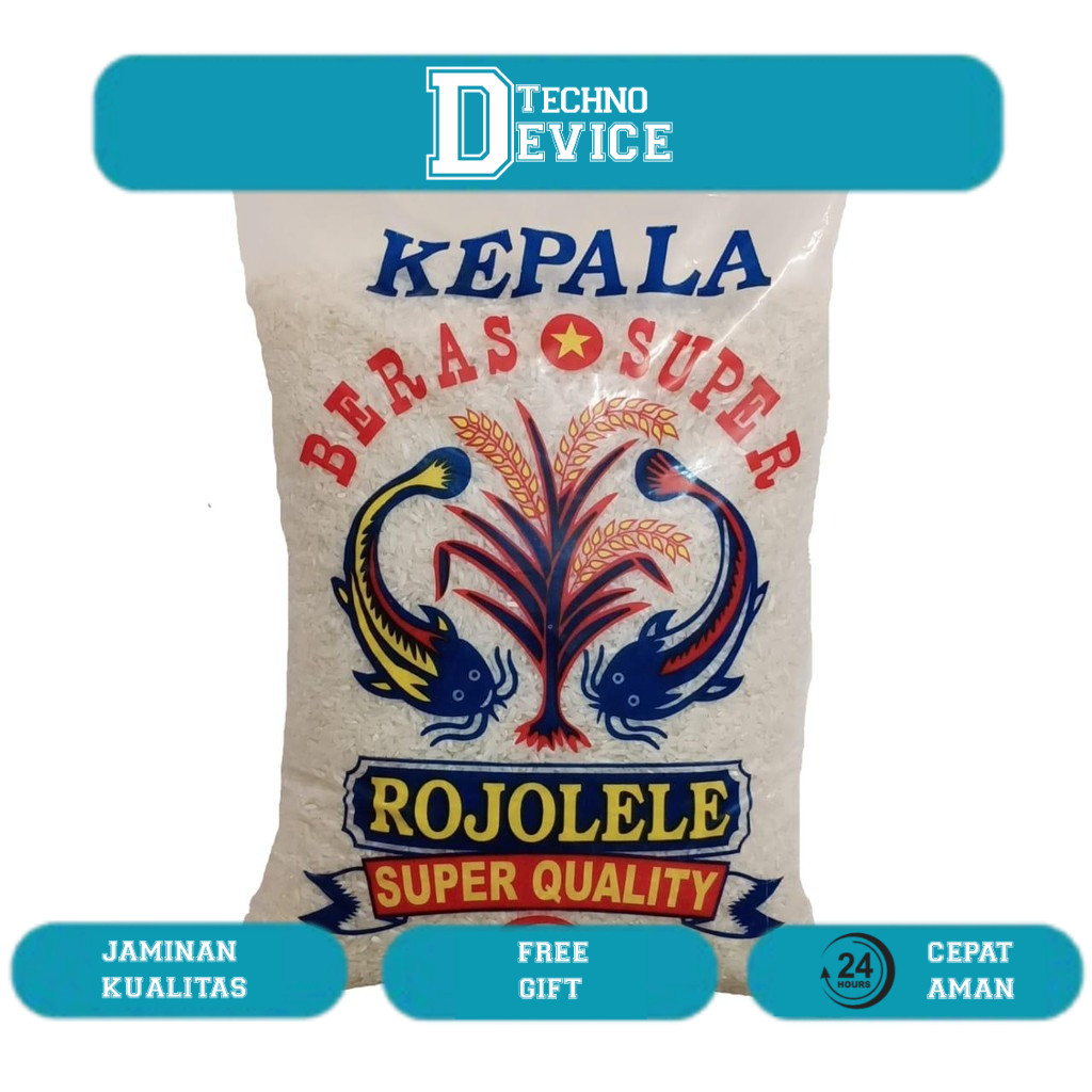 

Beras Rojolele KEPALA- SUPER KEPALA 5kg -25kg