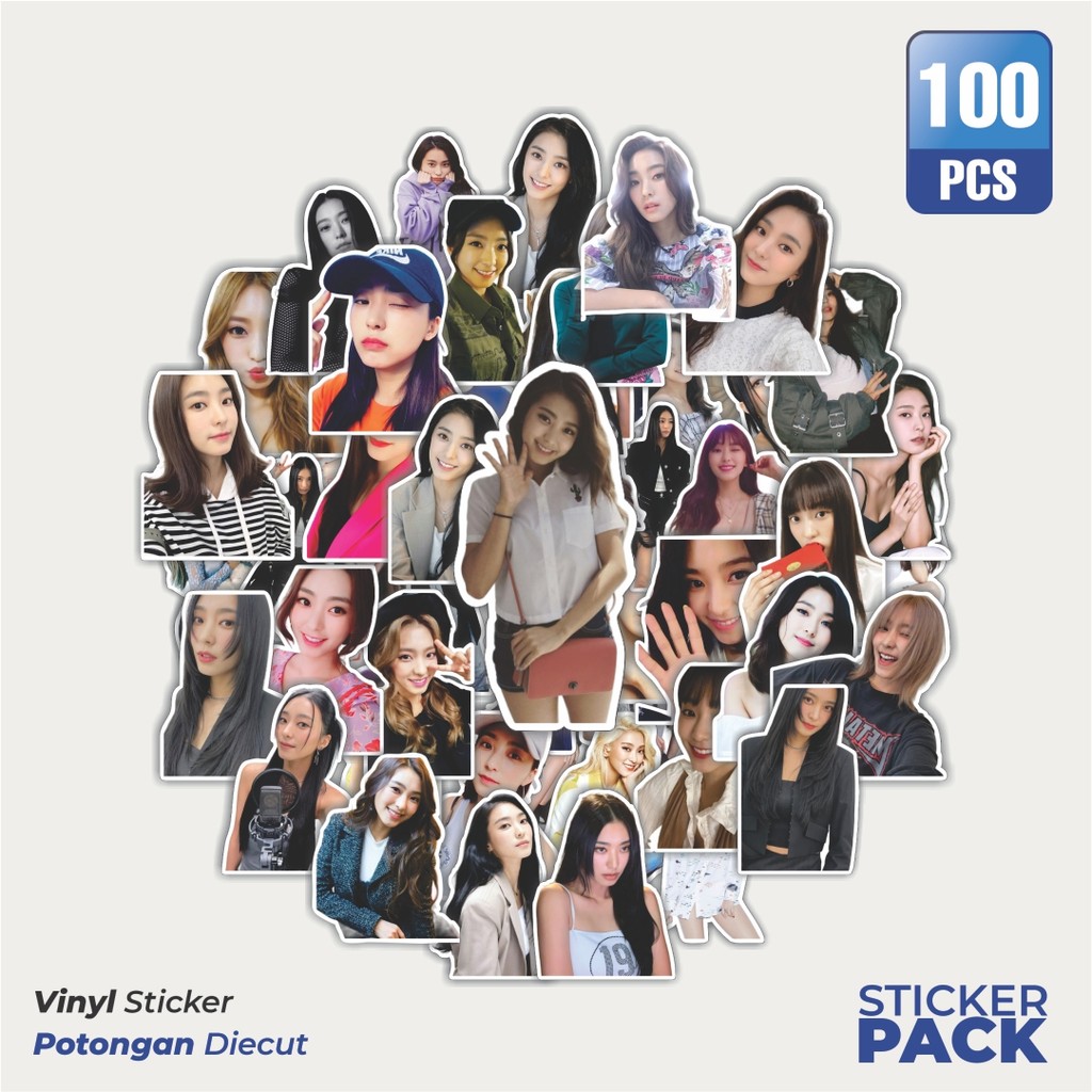 

Super Hemat! 100 PCS Stiker Sistar Bora (YOON BO RA) Waterproof Aesthetic- Untuk Laptop, Motor, dan Helm - Paper Stationery Pack