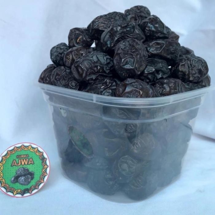 

Ajwa grade A 500gr kemasan/ ajwa super premium/ ajwa nabi