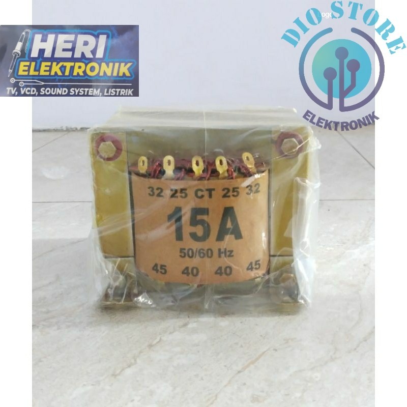TRAFO 15A CT 45V WIJOYO TEMBAGA MURNI