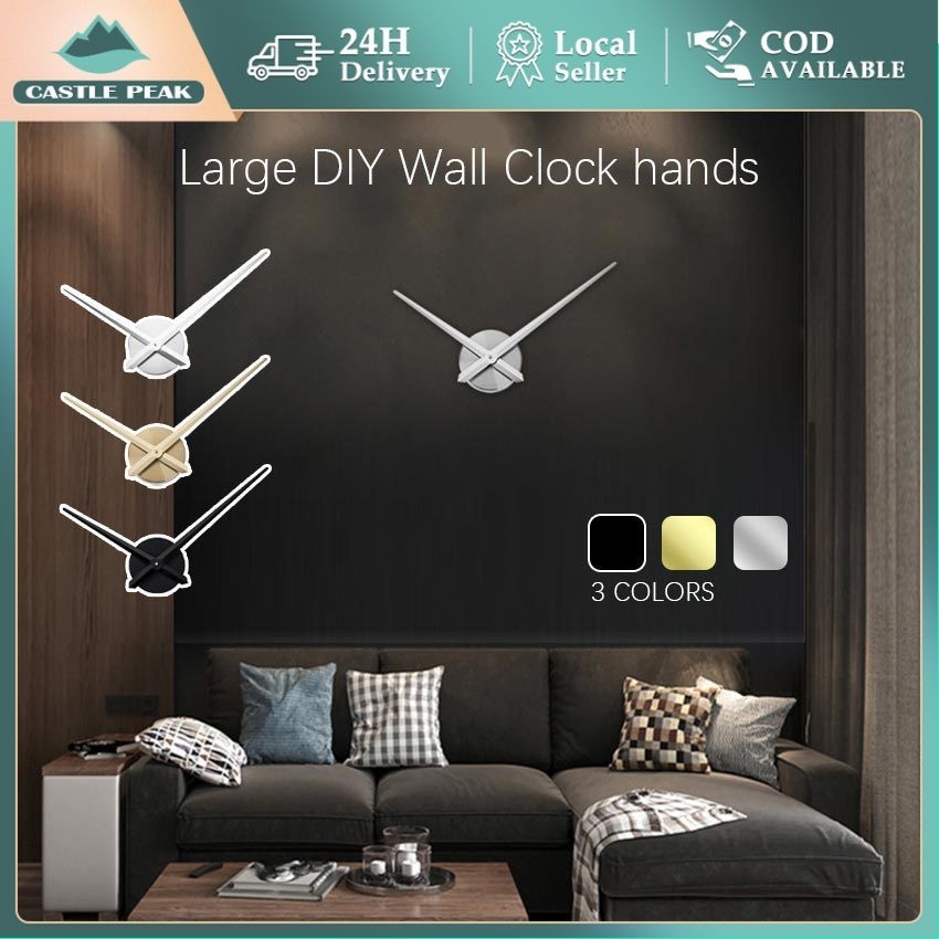 Jarum Jam Dinding Jumbo | DIY Clock | Giant Wall Clock Movement