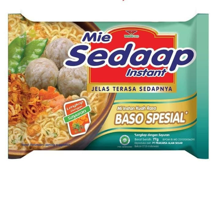 

Mie Sedaap BASO Spesial 1 Bungkus