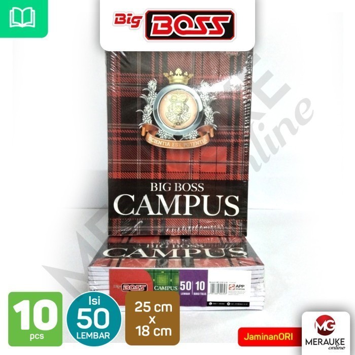 

H7Y Buku Tulis BigBoss Campus 50 Lembar