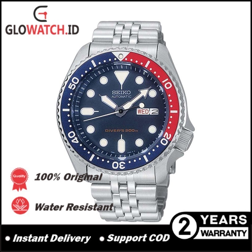 Jam Tangan Pria Seiko SKX009K2 Automatic Divers Original (Garansi 2 tahun) / Support COD [100% Authe