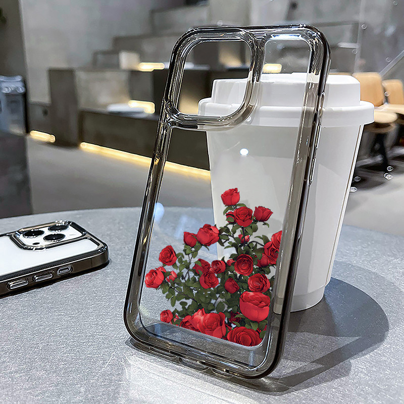 Case hp Vivo V60 Lite Y21d V60 Y400 Y19s Pro y28 y18 y03 v30e y100 y27 y17 v30 pro mawar musim semi 