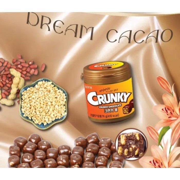 

lotte dream cacao / Hospital Playlist / 56% 72% 82%/ Lotte chocolate - Crunky